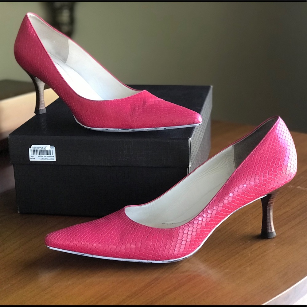 Cole Haan Magenta Heels